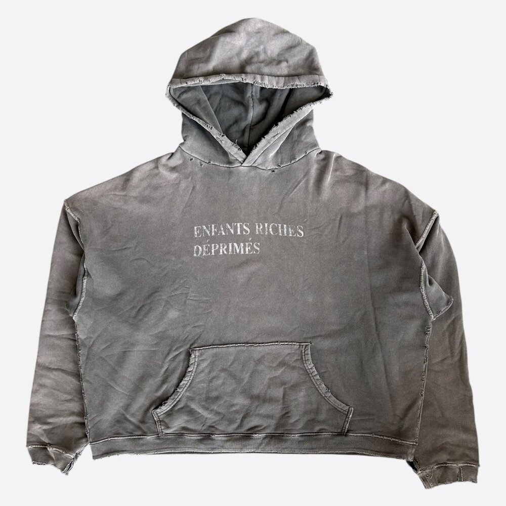 Enfants Riches Deprimes Brown & White Classic Logo Hoodie